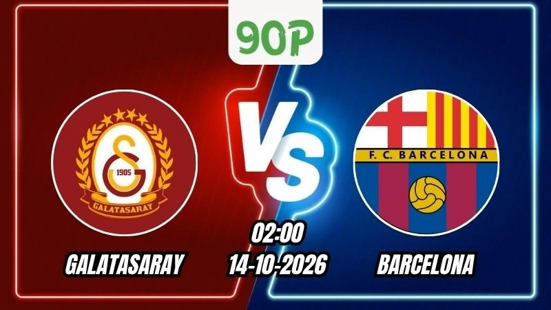 Nhận định Galatasaray vs Barcelona 02h00 ngày 14/10/2026