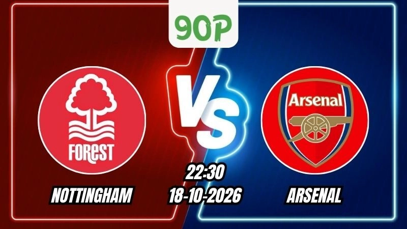 Nhận định Nottingham vs Arsenal 22h30 ngày 18/10/2026
