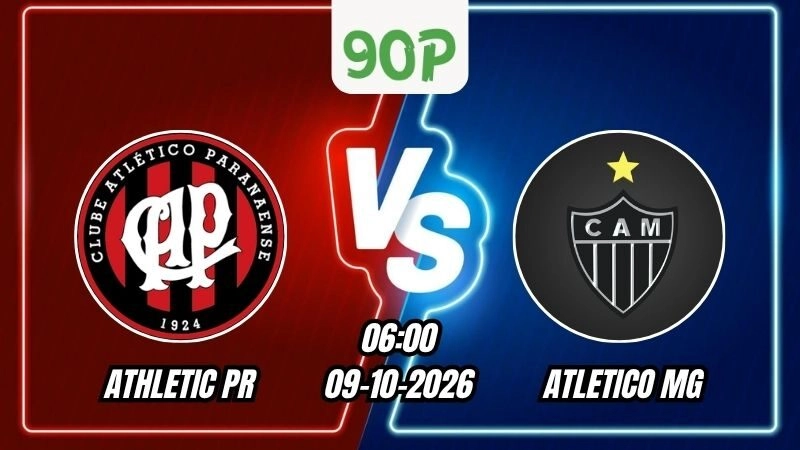 Soi Kèo Athletico PR vs Atletico MG 06h00 – 09/10/2026